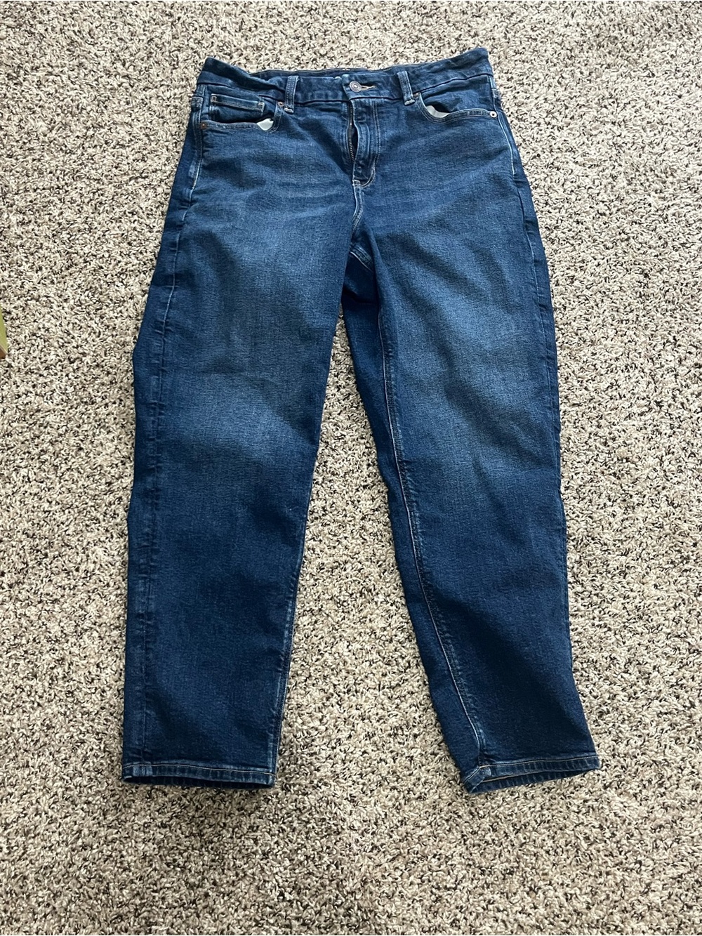 American Eagle Outfitters Classic Straight Leg Jeans - Dark Blue